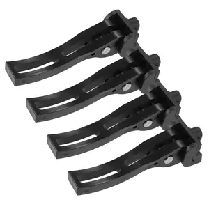 Rear Clamp Universal Replacement Parts for Hard Folding or Soft Folding Tonneau Cover, Truck Bed Tonneau Cover Clamp, 4 Pcs