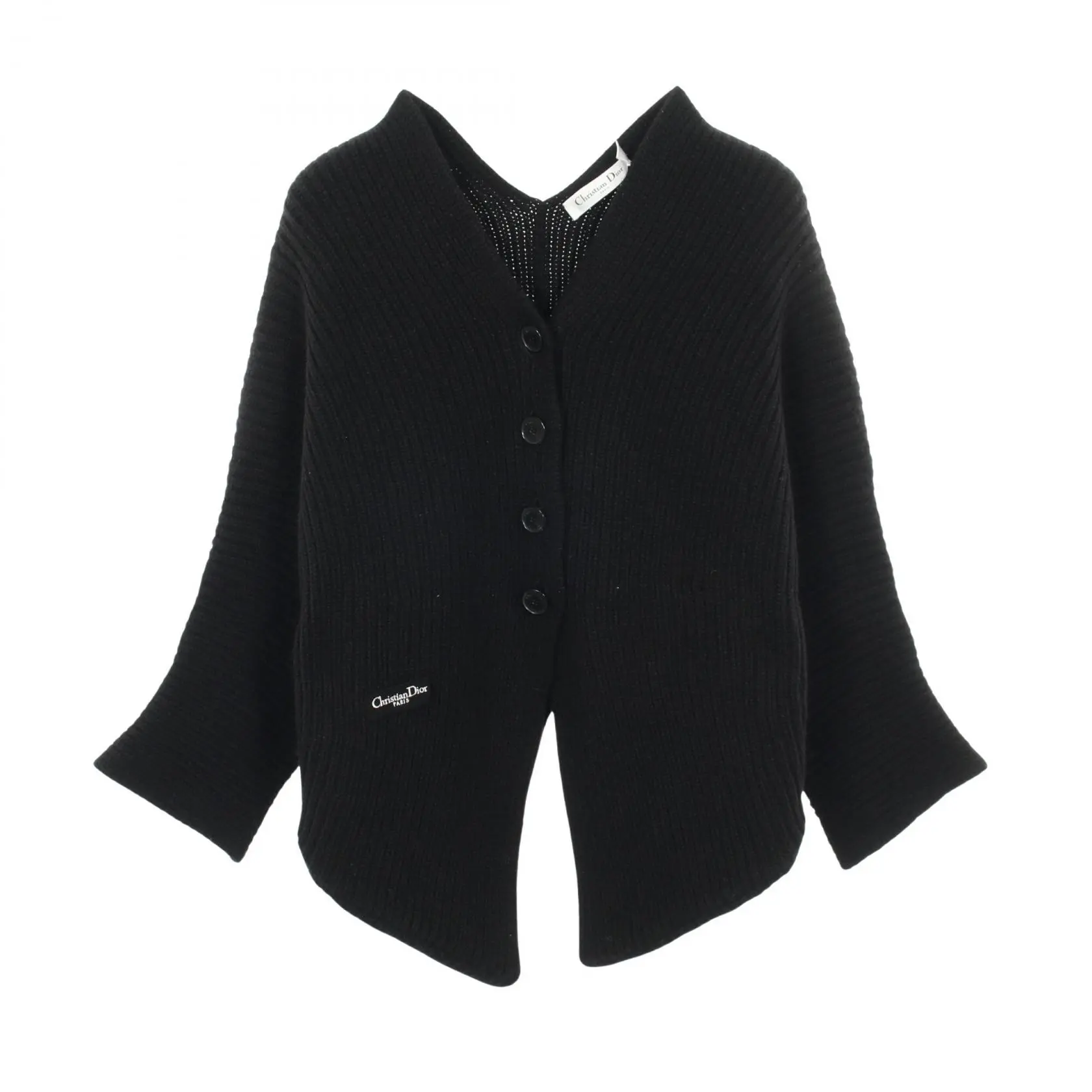Pre-owned Dior Cashmere Small Leather Goods Cardigan