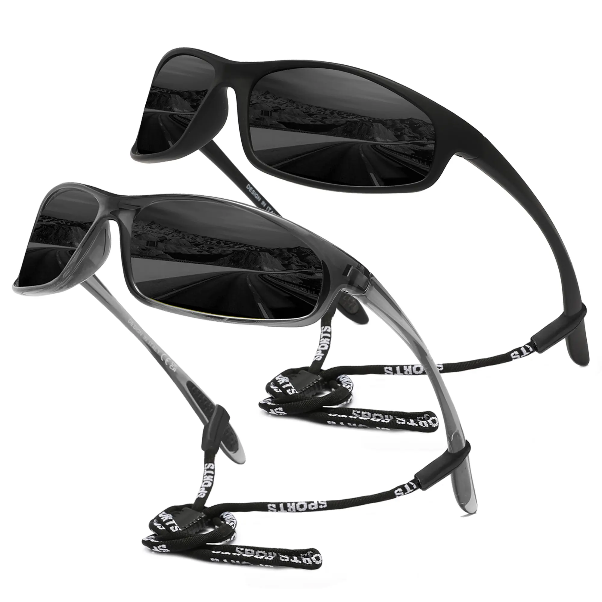 SPEEDHYUN Hot Sports Polarized Sunglasses Men UV400 TR90 Frame Anti-Glare Sun Glasses Lightweight Durable Eyewear for Cycling Hiking Fishing Climbing Driving Running & Outdoor Sports 795