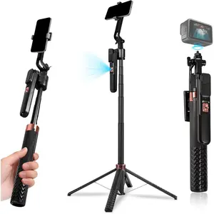 Auto-  Tripod, 70" Selfie Stick Tripod with Remote, Phone Tripod for  and Android, 360? Rotation & Gesture Control for Hands-Free Selfies, Vlogs, and Live Streams
