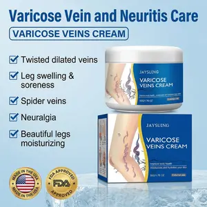 Varicose Vein Relief Cream for Legs 50g Helps with Leg Pain Swelling and Tired Heavy Legs Soothing Vein Care Lotion