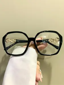 Women's Fashion Square Frame, Trendy Casual Eyeglasses for Everyday Use, Fashion Accessories for Outdoor Activities, Stylish Square Frames, Stylish Trendy Eyewear