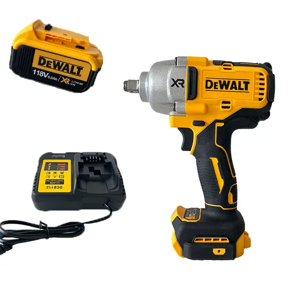 DEWALT DCF900 20V MAX Cordless Impact Wrench, 1/2 in Drive Power Tool with Maximum Torque for Tires, Machinery Repairs Dual-Purpose