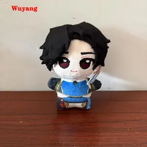 Hot New Lovely Cartoon Anime Game Overwatch Hero Character Kiriko and Wuyang Plush Toys Keychain Bag Pendant Decor Plushie Doll