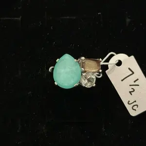 Turquoise Cluster Ring