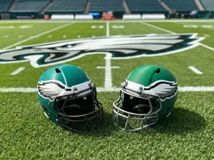 Eagles Mini Football Helmet Decor - 3D Printed
