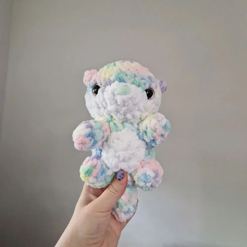 Otter handmade plushie crochet amigurumi