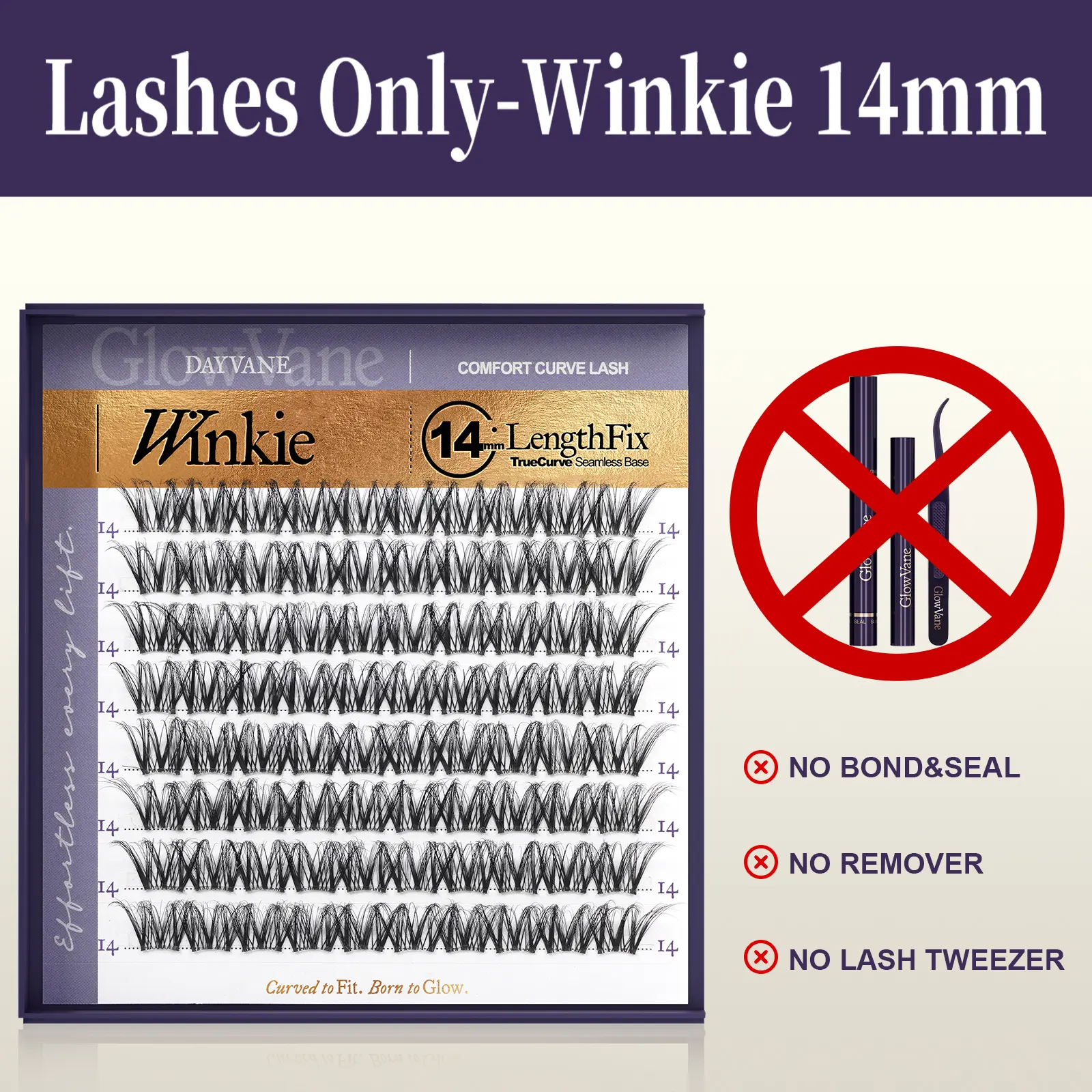 Only Winkie 14mm(NO Bond&Seal&Tweezer&Remover)