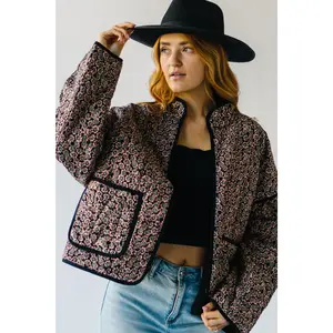Free People: Chloe Jacket in Midnight Combo