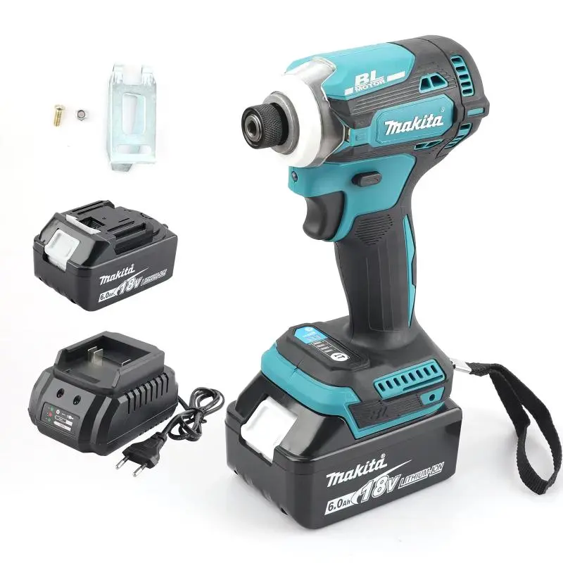 Makita DTD171 18V Brushless Impact Driver Bare Tool Unit - 18v Power Wireless Impact Tool with New Wrench Set for Wireless Use
