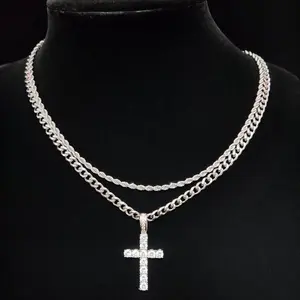 Chains, Unisex Necklace Sets, 2025 New Cuban Chains, Men's Accessories, Necklaces for Men Sets,Suitable for Men and Women's Casual Accessories