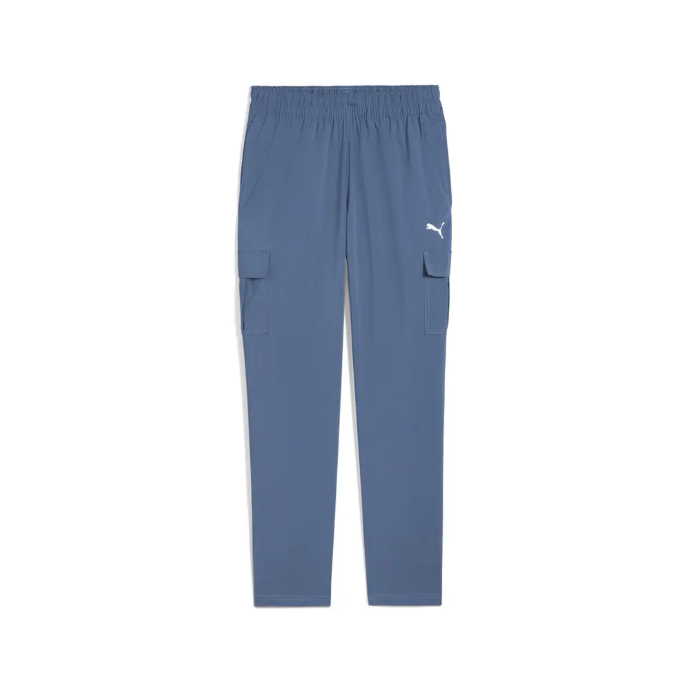PUMA Mens Train All Day Tech Cargo Pants Casual - Blue