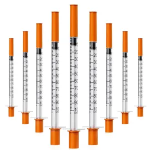 1mL/cc Disposable Syringe with 29G 1/2"(12.7mm) Needle| Individually Wrapped| 25 Pack