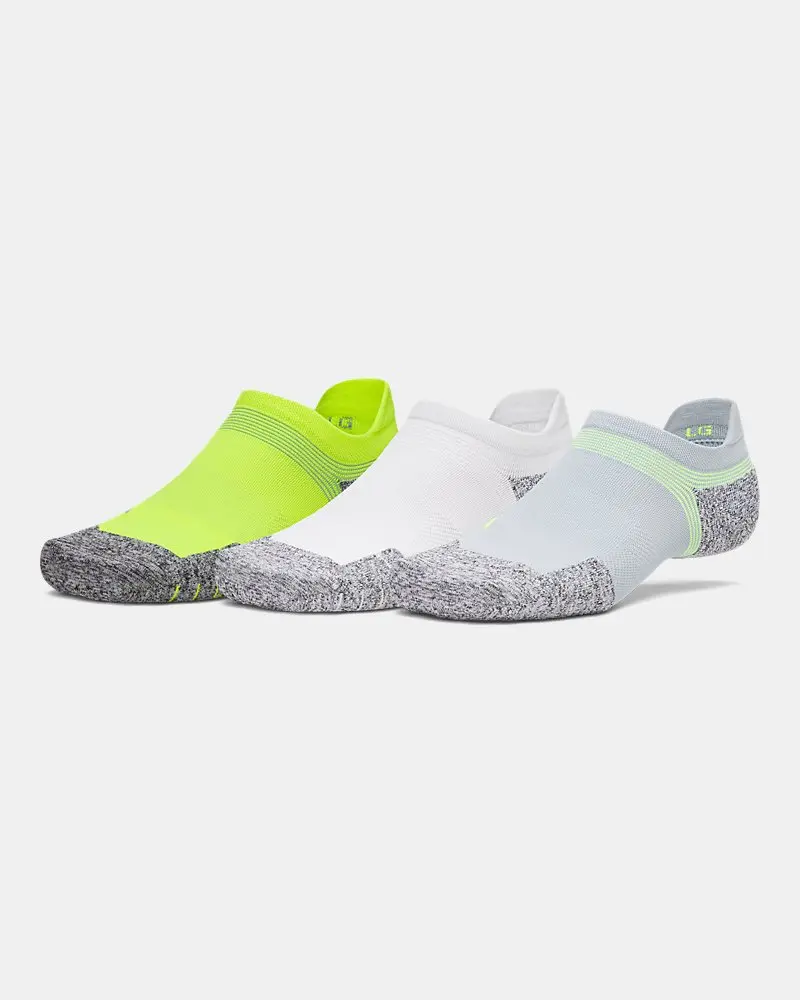 Under Armour ArmourDry® Unisex Run Cushion 3-Pack No Show Socks
