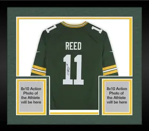 Framed Jayden Reed Green Bay Packers Autographed Nike Green Game Jersey - Fanatics Authentic Certified
