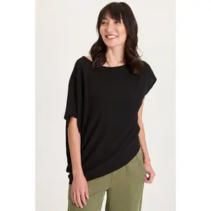 Helmi Asymmetrical Crepe Top