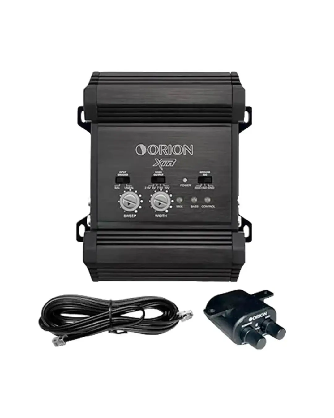 Orion XTR Series XTR-BP25 Bass Processor with Bass Restoration 10V Output