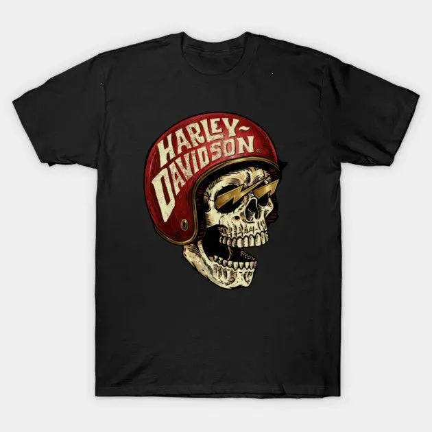 Harley Retro Skull T-Shirt, vintage shirt