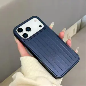 New Simple Solid Color Aluminum Phone Case Cover, Metal Hard Shell Anti-Drop, Waterproof and Dirt-Resistant, iPhone 17 16 15 14 13 12 11 Pro Max