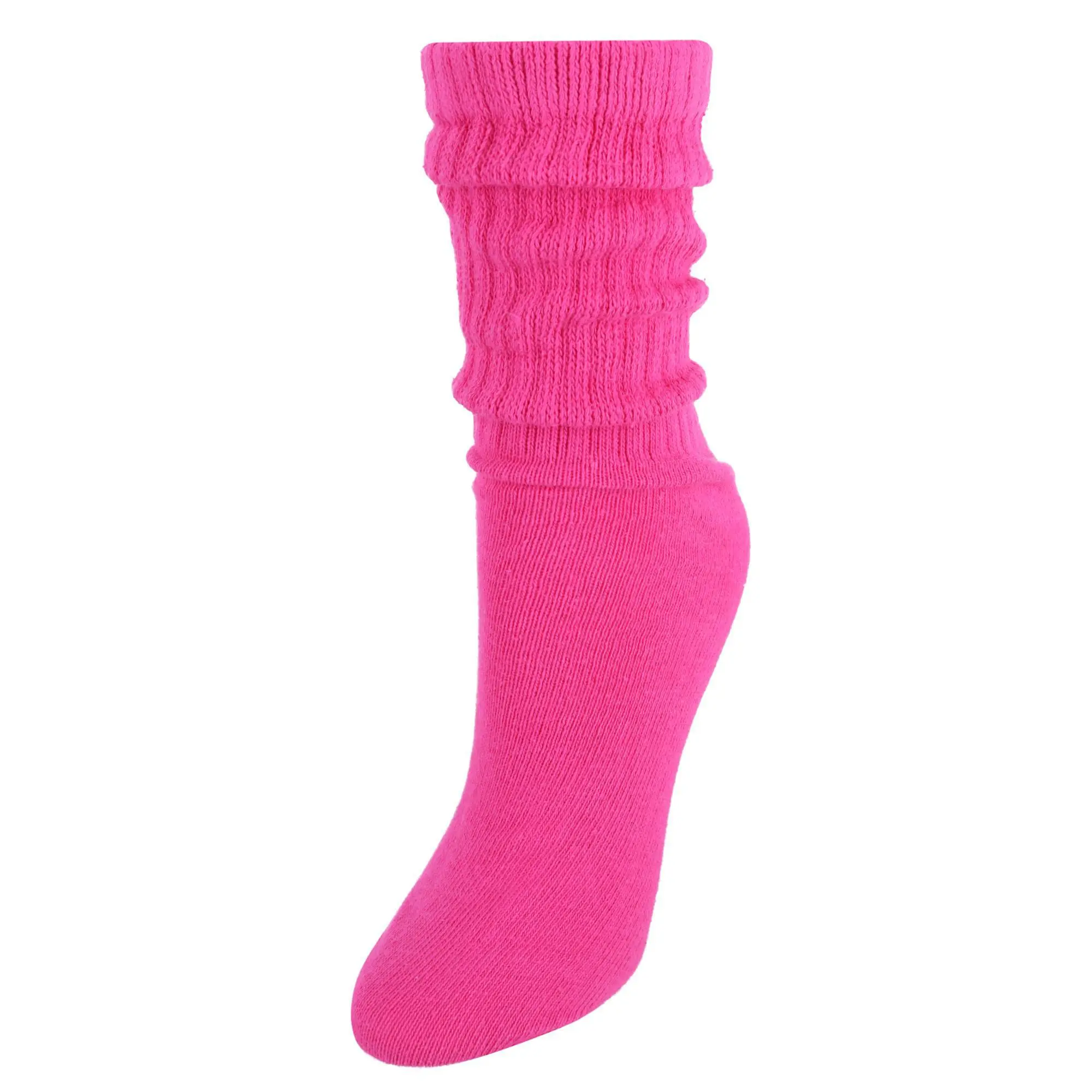 CTM Women's Super Soft Slouch Socks - Solid Color Casual Style for a Trendy Look, Comfortable Fit (1 Pair), Trend, Jeans, Casual Wear, Fits, Slouch Fit