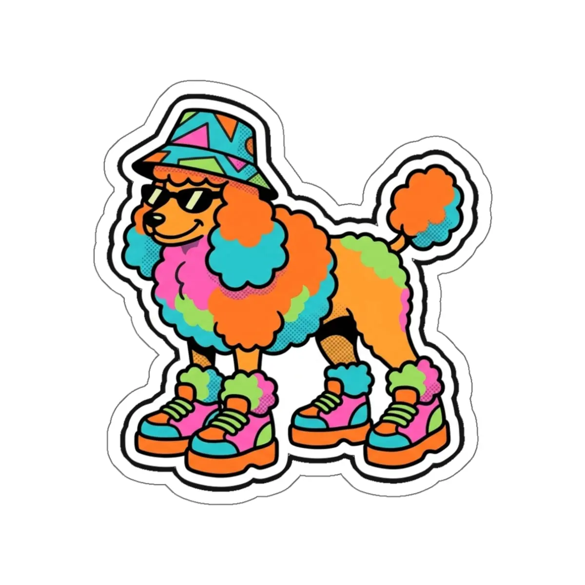 Y2K Poodle Sticker | Tritan