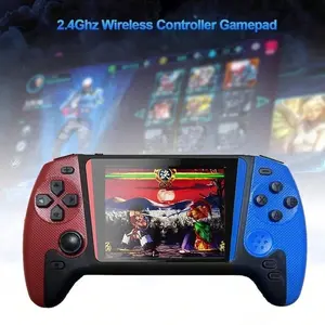 Brand new handheld gaming console with a retro large screen design, smooth joystick buttons, supports over 500 games, 3.5-inch screen, 1080P display, suitable for nostalgic players, home use, and sharing with friends