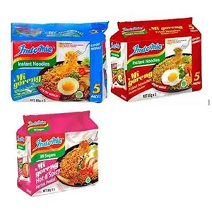 Indomie Variety Halal (BBQ Chicken, Original, Spicy) 15 Total