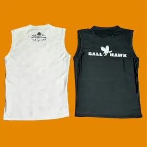 Authentic CRE “Ball Hawk” Sleeveless Compression Shirt sports clothing turtle neck compression tee