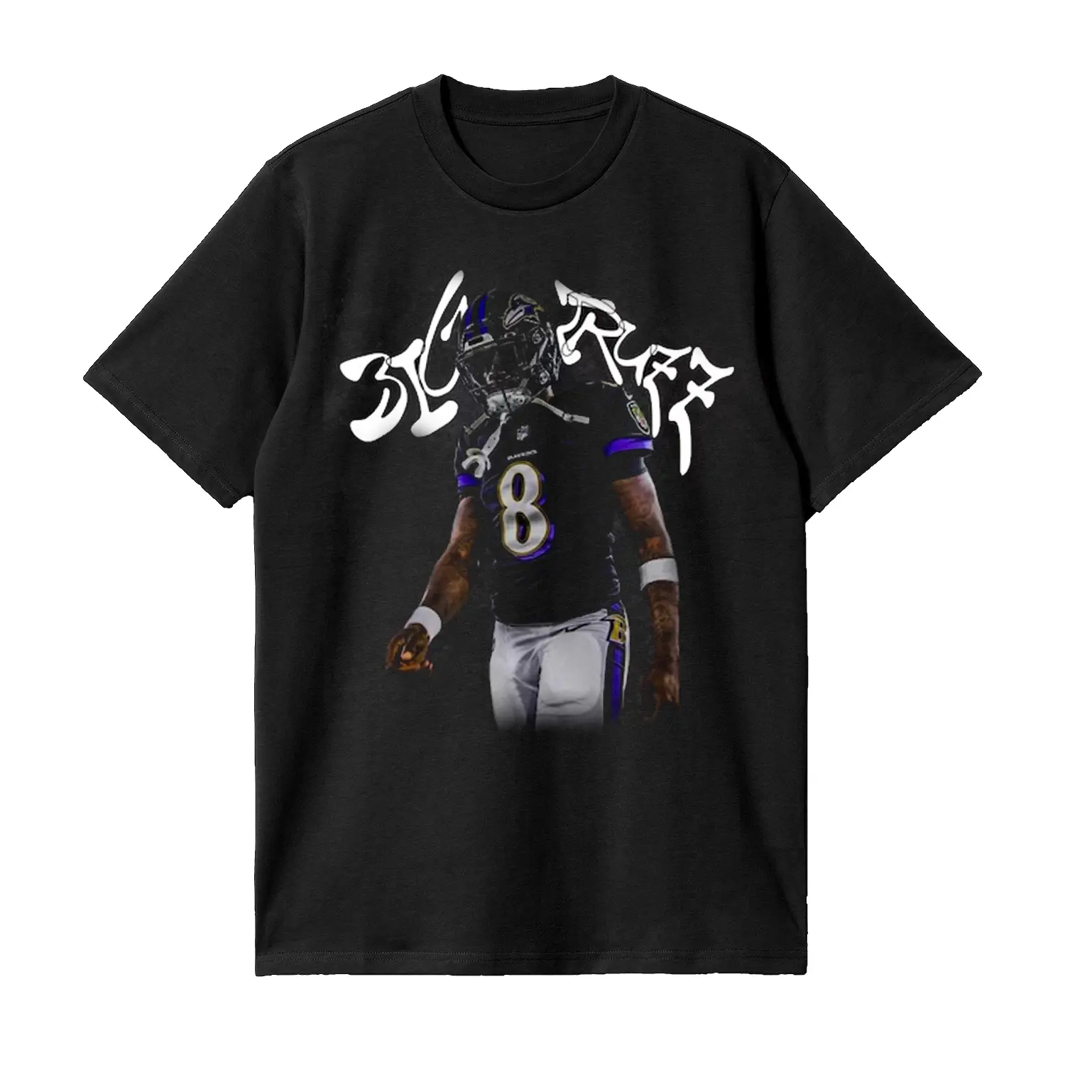 LAMAR JACKSON Shirt, Football Shirt, Classic 90s Graphic T-Shirt HGP07804