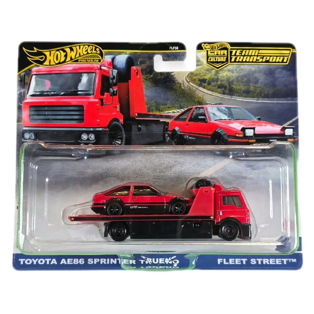 Hot Wheels Premium Team Transport: Ferrari 250 GTO & Fiat 642 RN2 Bartoletti Transporter Diecast Collectible Diecast Metal Car