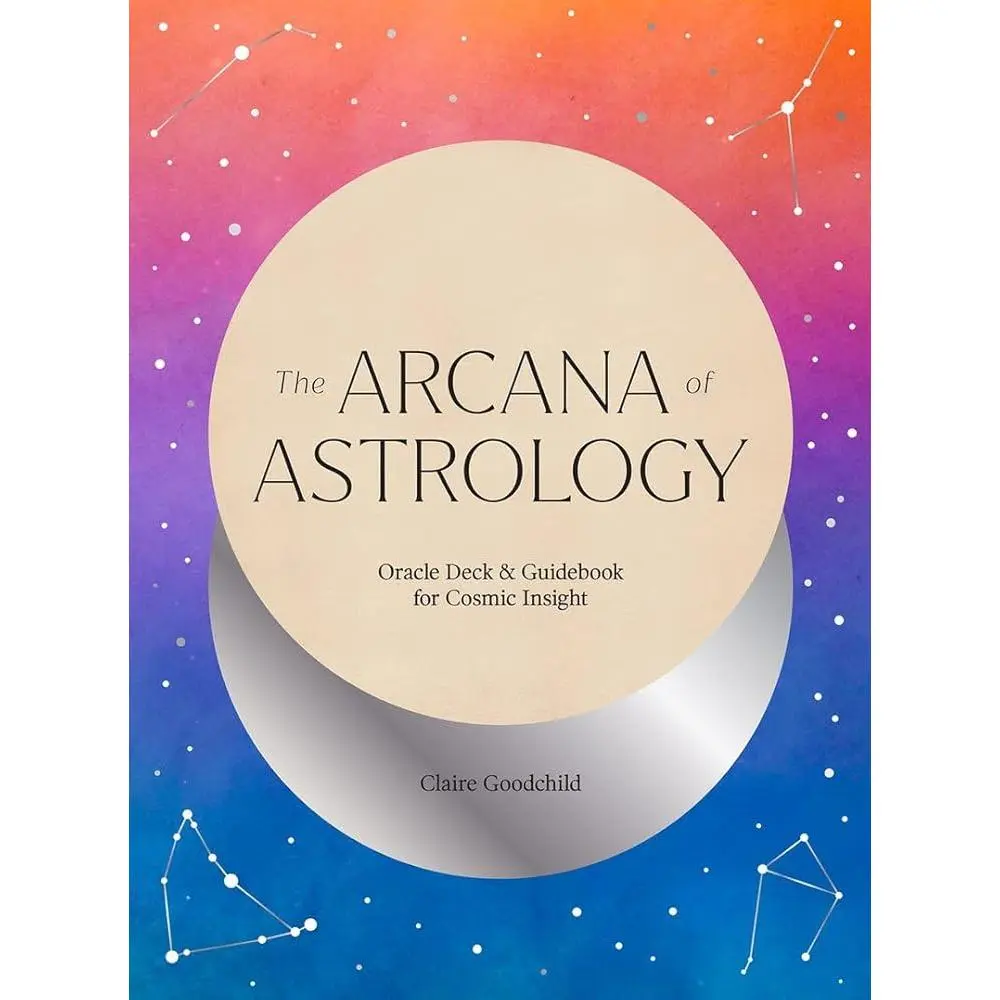 Astrological Divination Arcana Boxed Set - Oracle Decks, Cosmic Insights, Vintage Stars Guide Book, Illustrated Cards - Card Game for Toys & Hobbies Enthusiasts