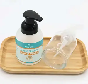 Germ Slayer Foaming Hand Wash | Ultra-Moisturizing Botanical Soap | Glass Bottle
