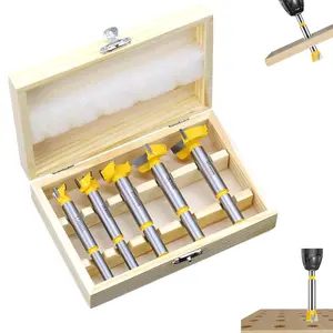 Woodworking Hole Opener Hand Electric Drill Wood Reamer Bit Hinge Alloy Plastic Gypsum Board Wood Hole Extractor