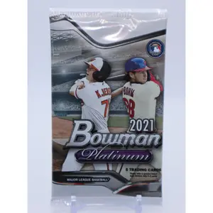 2021 Bowman Platinum Baseball Mega Box Pack (5 Cards)