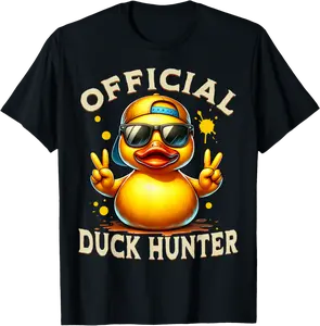 Duck Cruise Boat Shirt Funny Rubber Duck Hunting Squad T-Shirt - Tylerjame Shop 62B0D8FY67CV