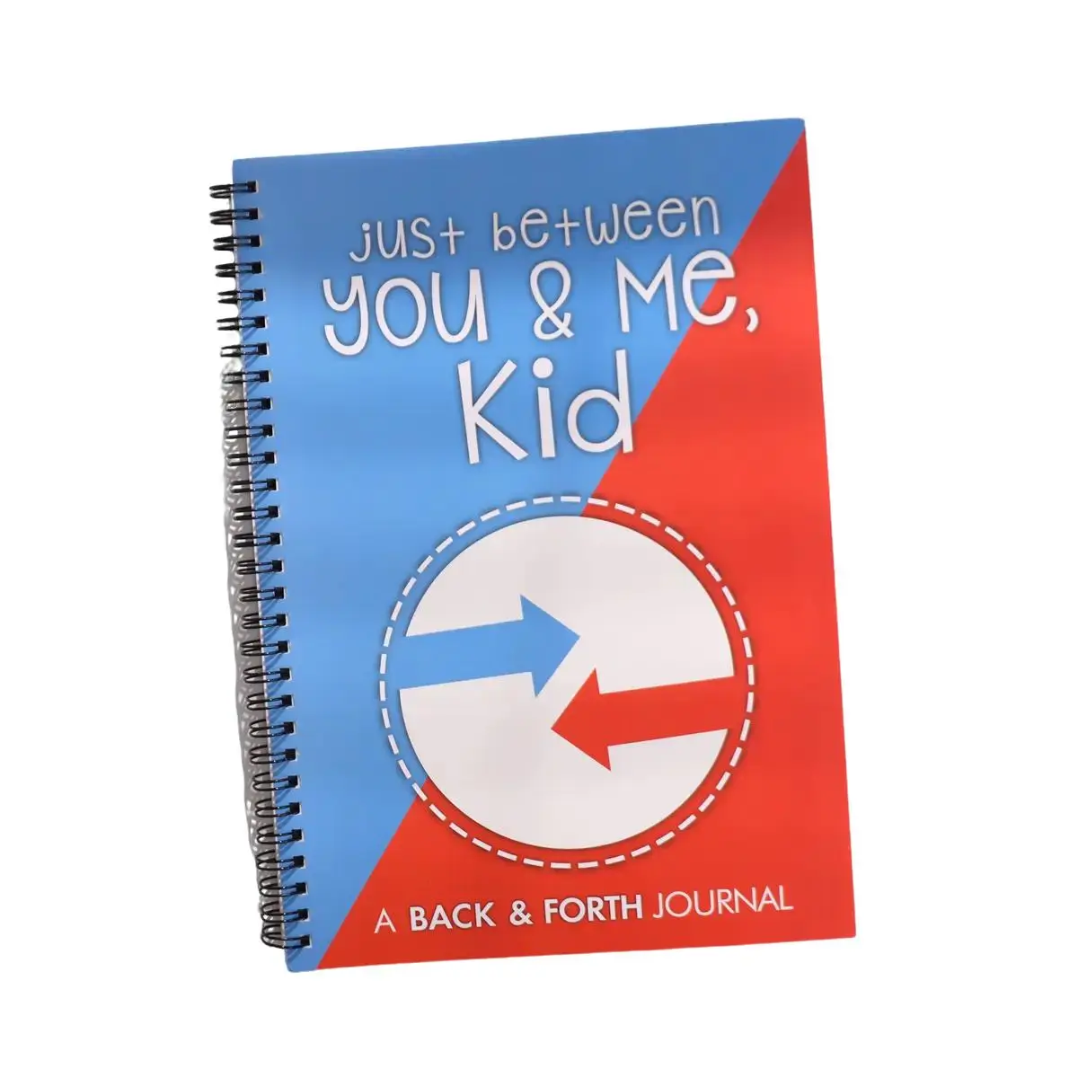 Just Between You & Me Letter Pattern Journal Notebook, 1 Count Journal Notebook without Pen, Journal Book for Parents & Kids, Workbook Journal, Office