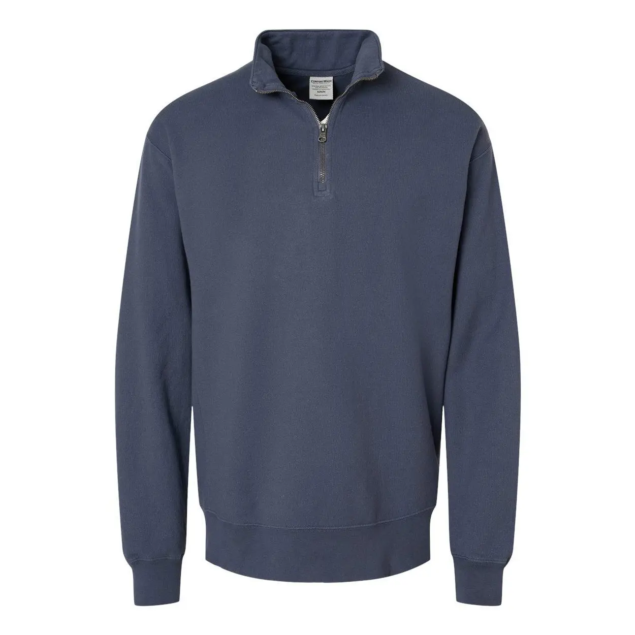 ComfortWash by Hanes Garment-Dyed Quarter-Zip Sweatshirt