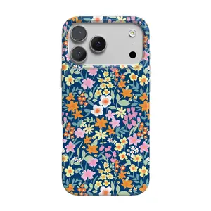 Casely iPhone 17 Pro Max Case | Full Bloom | Navy Floral | Compatible with MagSafe | Classic Ultra Thin Design