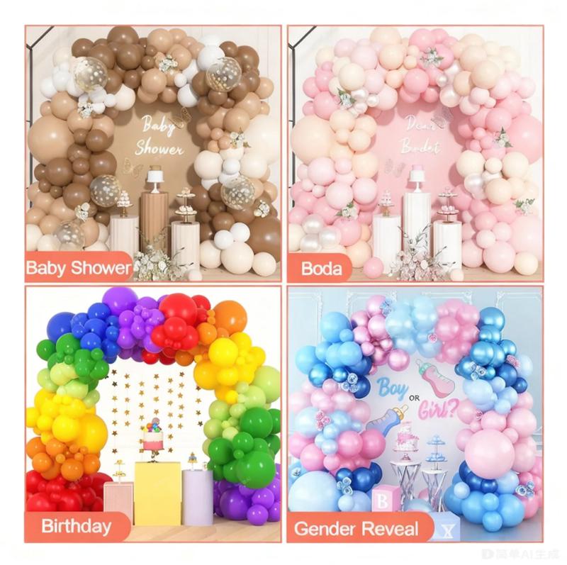 Balloon Arch Kit 9FT Height & 10FT Width Adjustable Stand with Glass Fiber Poles PVC Base Water Bags Pump Clips Knotter Ropes for Wedding Baby Shower Gender Reveal Graduation Birthday Decorations