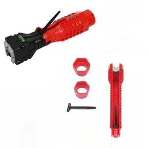 Multifunctional Wrench Set, Multifunctional Bathroom Sink Wrench, Home Use Faucet Pipe Removal Installation Tool, Portable Handyman Screwdriver, Easy-To-Use Design