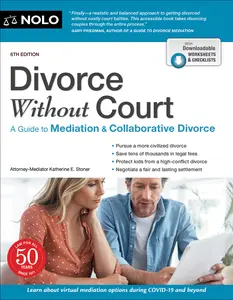 USED-Divorce Without Court: A Guide to Mediation and Collaborative Divorce by Stoner, Katherine (Paperback)