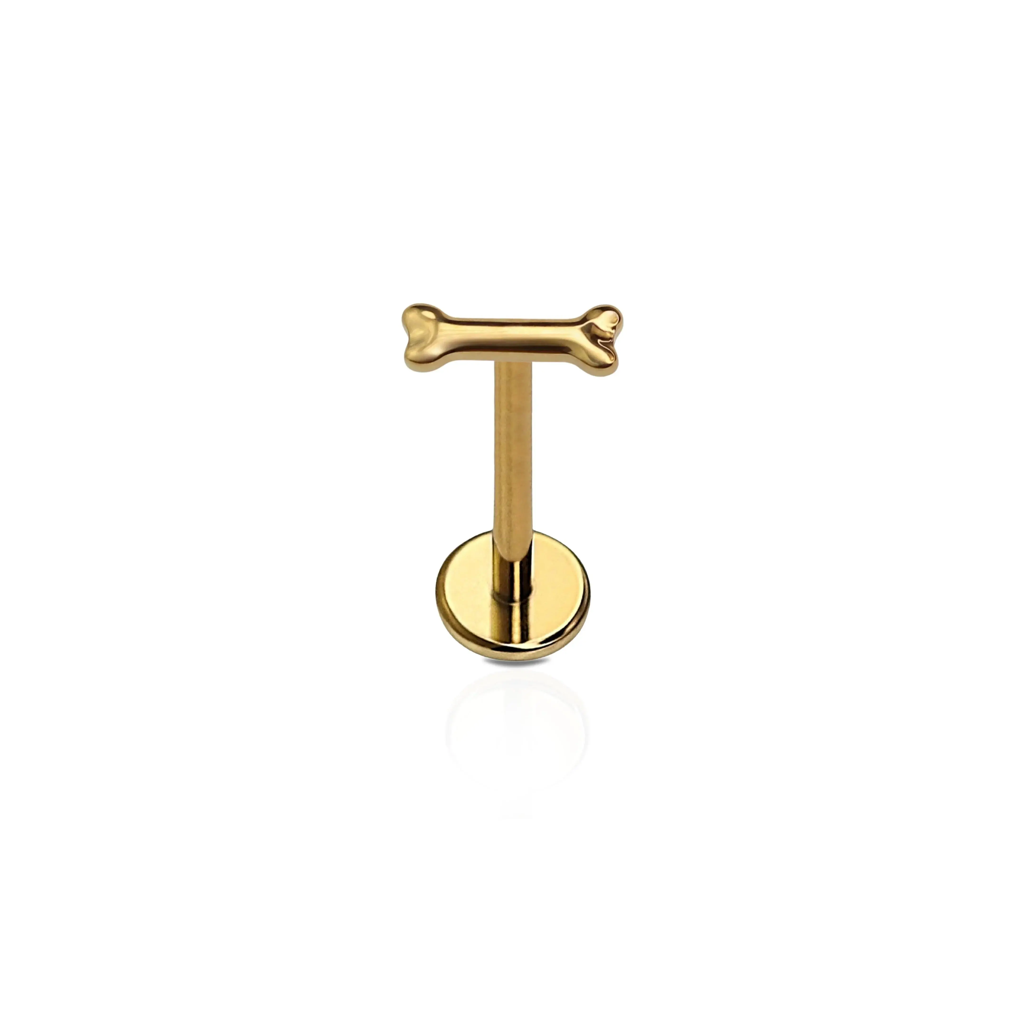 Bone Flat Back Stud Bone Flat Back Stud