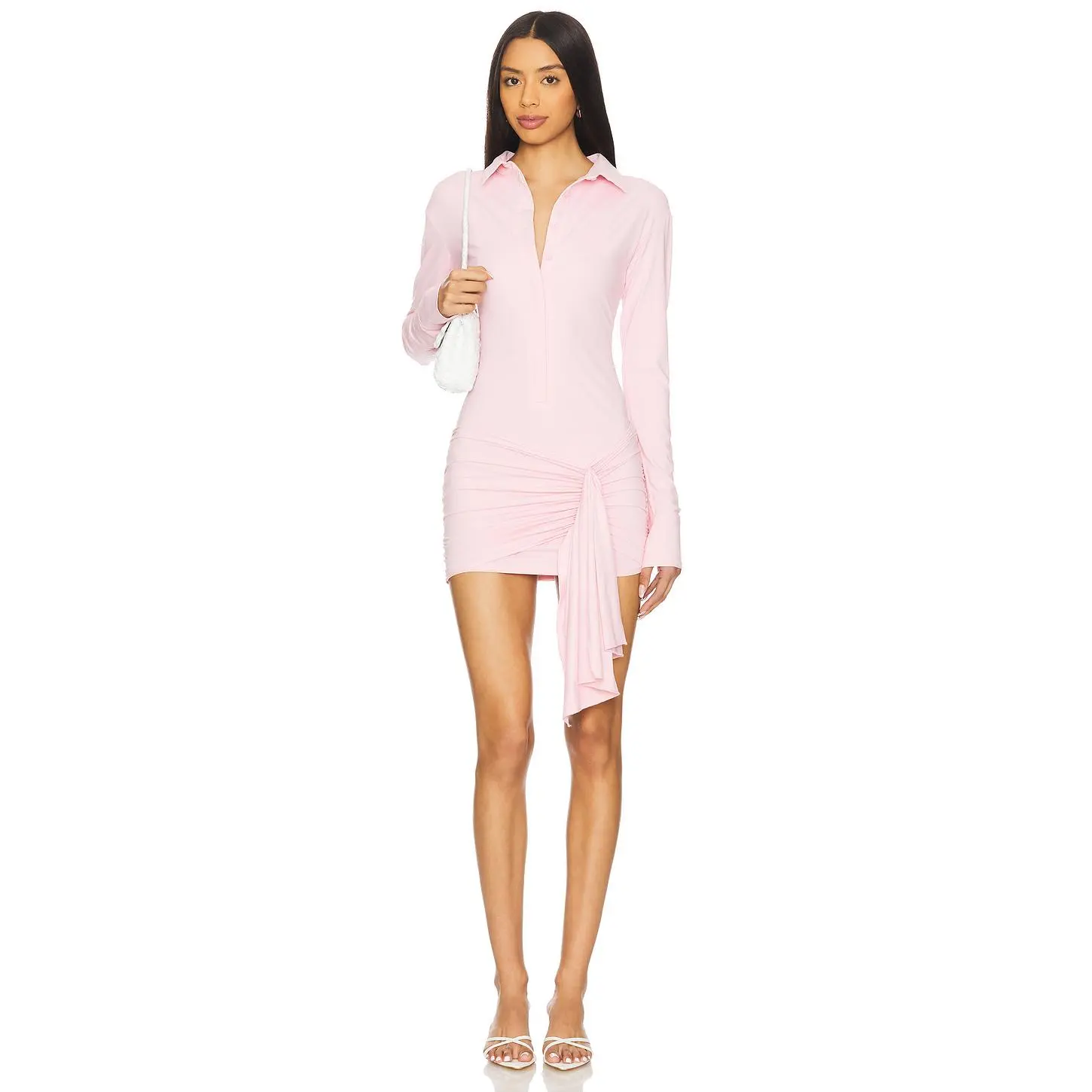 LIONESS Soho Mini Dress in Pink Bubblegum LIONESS Soho Mini Dress in Pink Bubblegum