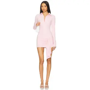 LIONESS Soho Mini Dress in Pink Bubblegum