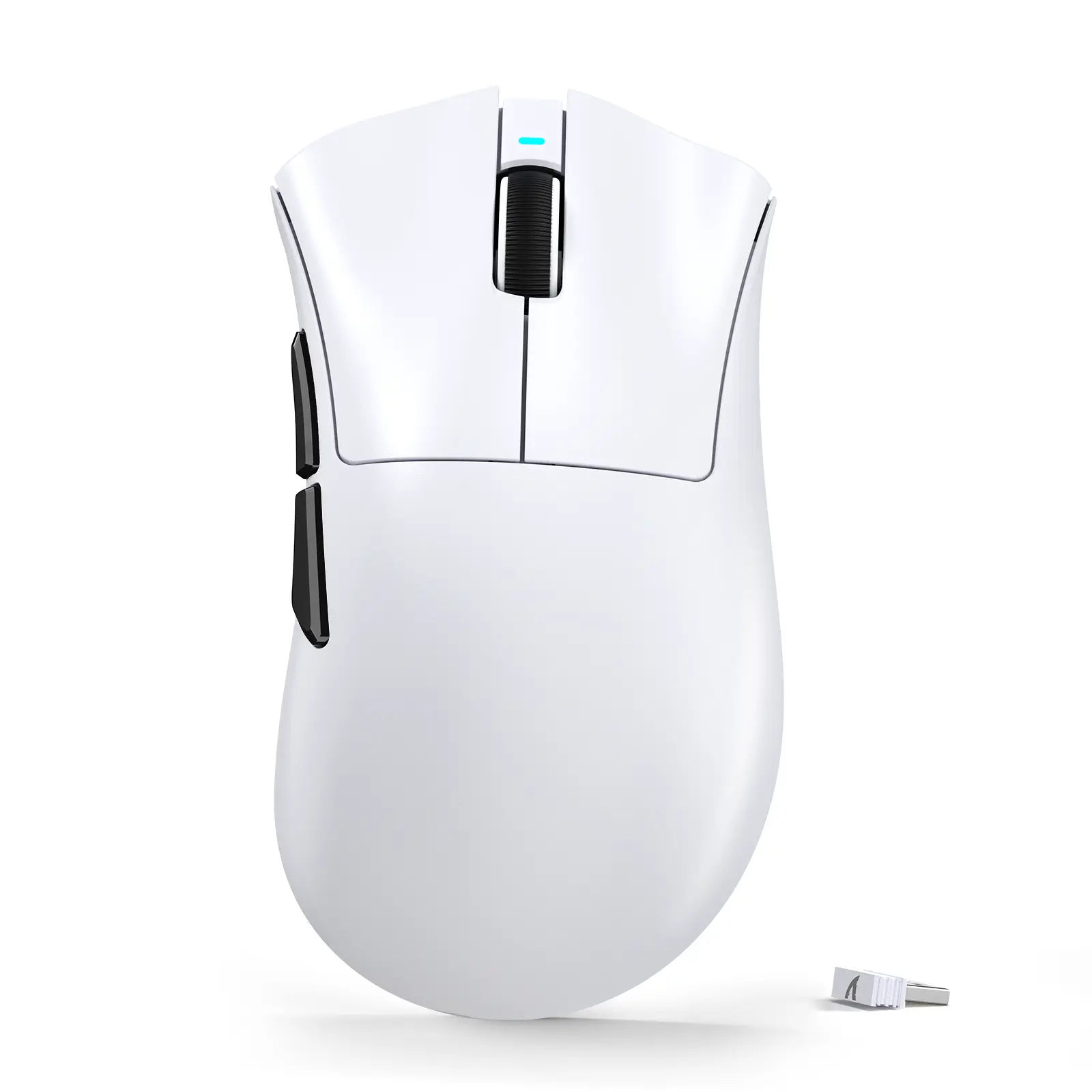 ATTACK SHARK V3 Ultra-Light Wireless Gaming Mouse - PAW3311 Sensor, 500mAh Battery, 62g Weight, 25KDPI, 2.4G/BT/USB-C Rechargeable, 5 Programmable Buttons for Gamer Laptop, PC, Mac