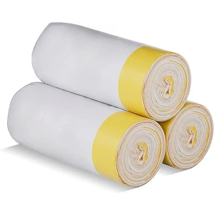 Litter Box Liners, 60-Pack Easy Disposal Waste Bags for Automatic Pet Litter Trays, Dispose After Use, Compatible with 11-Capacity Trays
