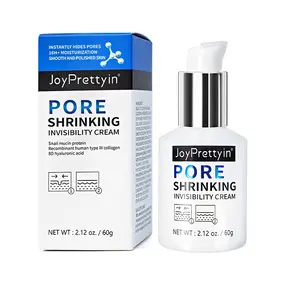 Pore Shrinking Invisible Cream, Rich in Hyaluronic Acid, Hydrating, Concealer, Moisturizer, Invisible Pores and Fine Lines, Suitable for Both Men and Women, Make-up Base Cream.