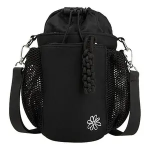 Denise Austin Drawstring Water Bottle Crossbody Bag