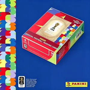 2026 Panini x Kayou FIFA World Cup Official Factory-Sealed Unsearched Soccer Trading Card Box with Packs (Caja de Cromos Oficiales FIFA Mundial 2026 Panini x Kayou Precintada de Fábrica)