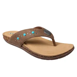 Mykos Slip On Thong Sandals - Jovie